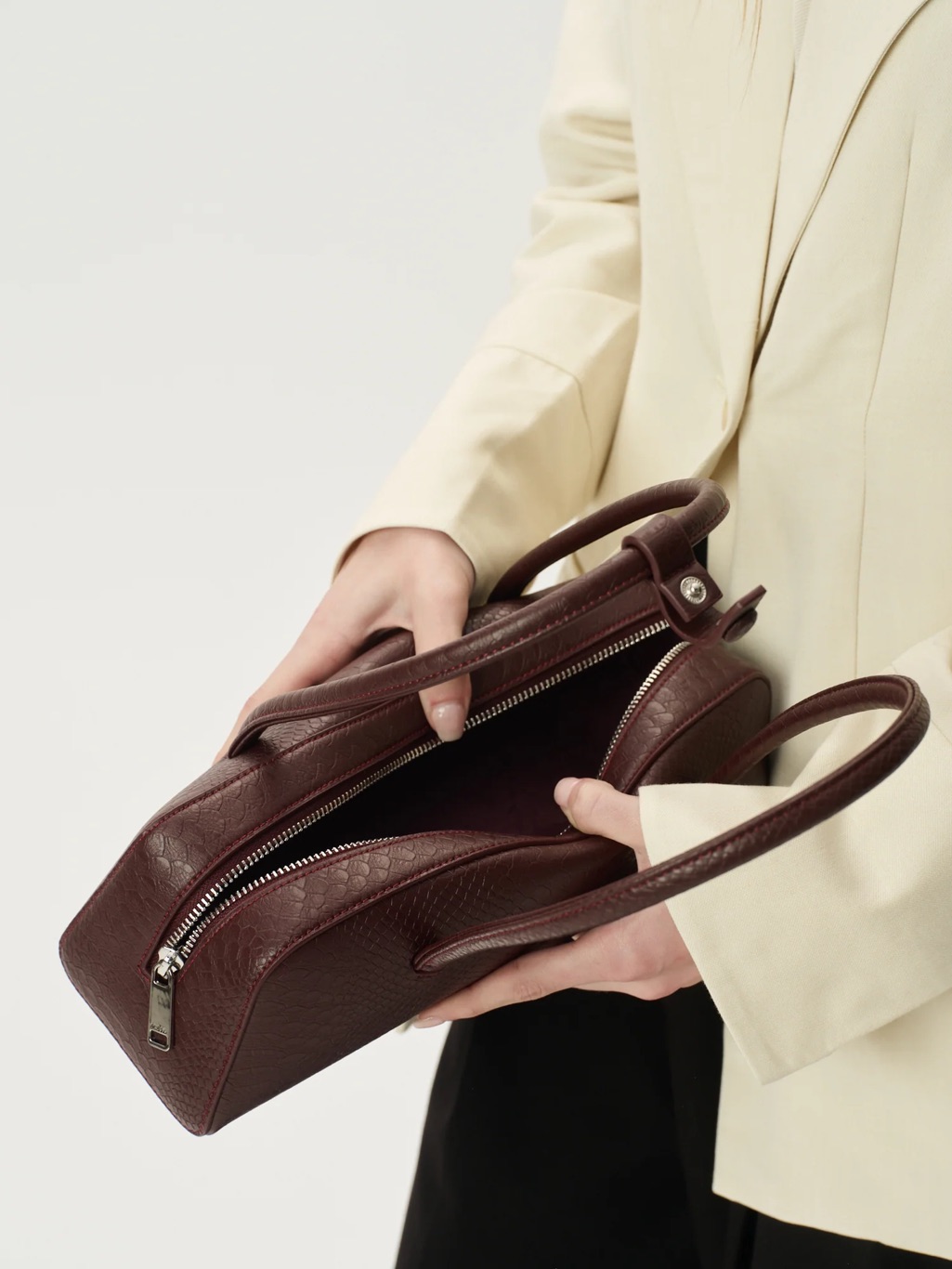 Mercer Bag Berry Croc — image 5 of 8
